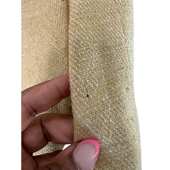 Worth‎ Gold Old Money Luxury Rich Girl Academia Preppy Dainty Silk Blazer Size 2 - Picture 4 of 14